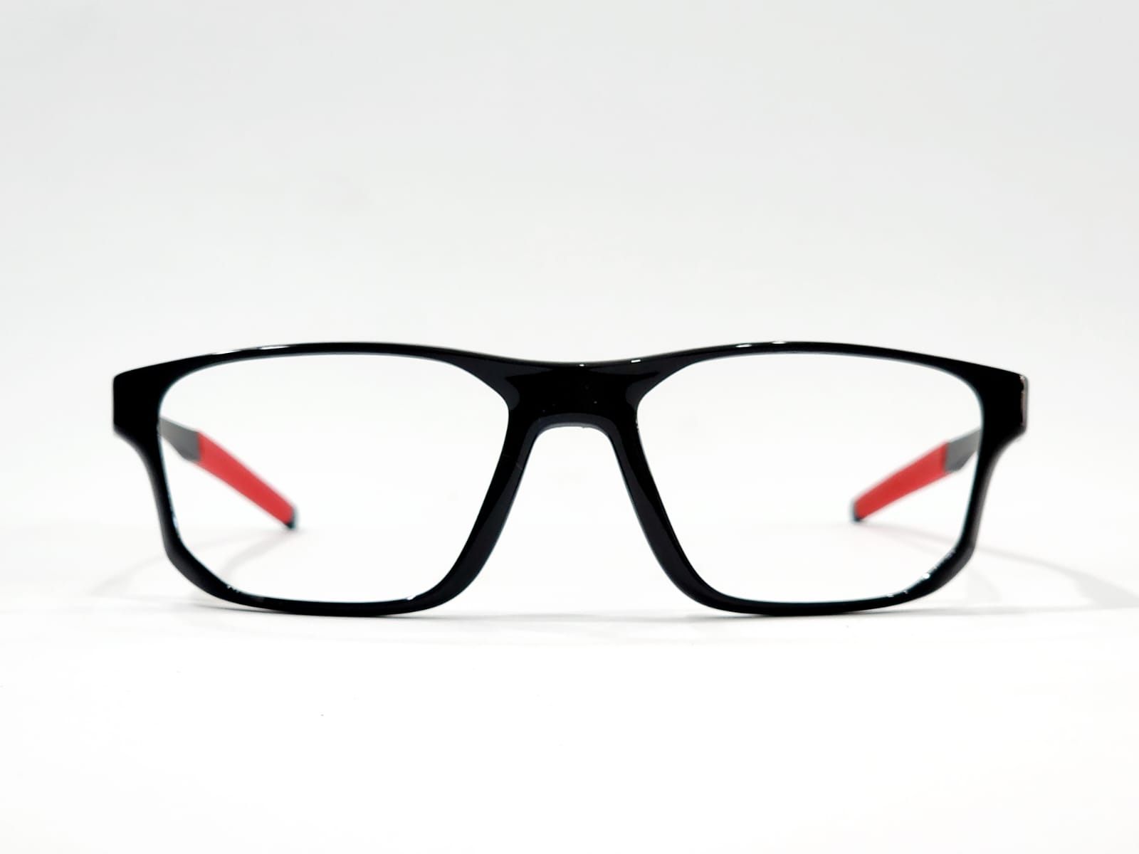 Lentes Senma rectangulares unisex de pasta negros